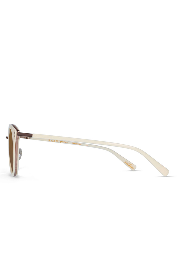 Potrero Sunglasses- Bone/ Rose Gold Potrero Sunglasses- Bone/ Rose Gold