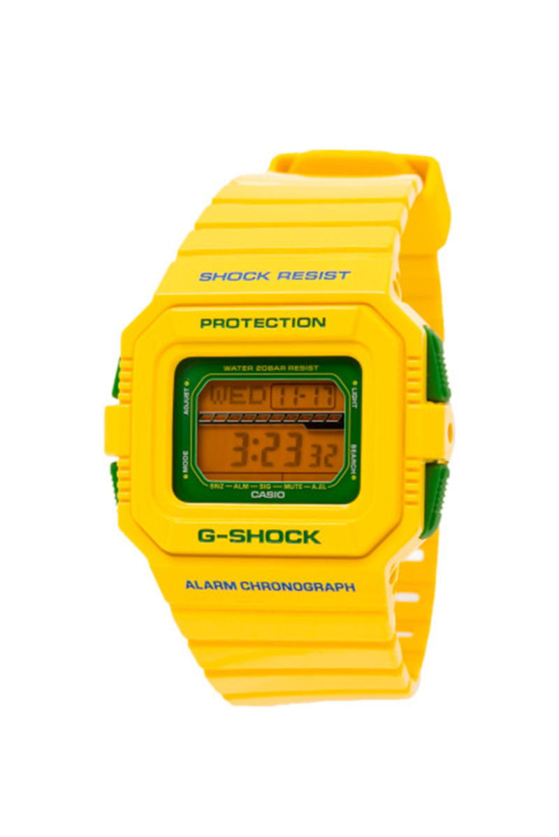 G-SHOCK GLS-5500 The World Cup Yellow Watch - Yellow/Green