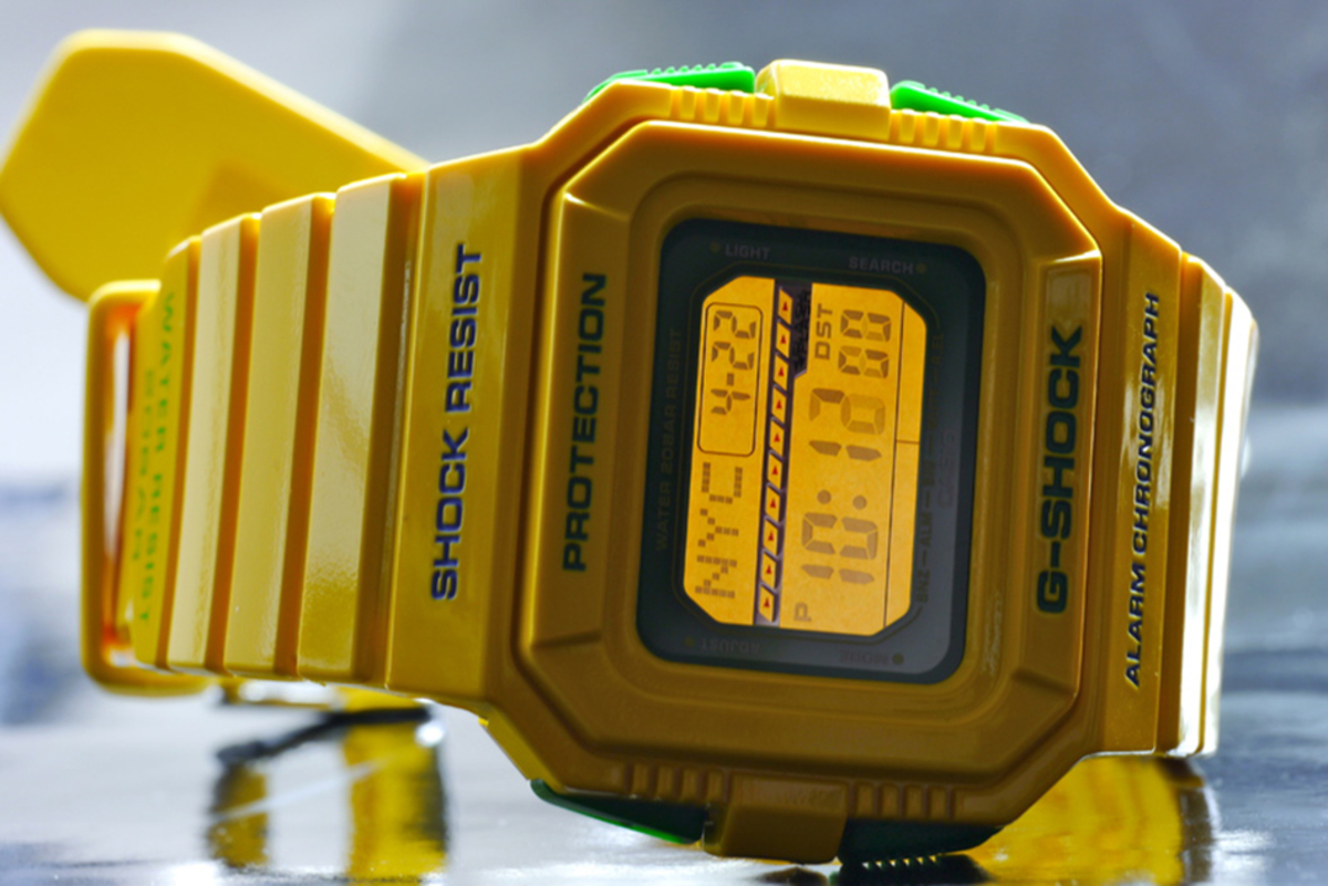 G-SHOCK GLS-5500CC-9JF　イエロー　　グリーン G-SHOCK GLS-5500CC-9JF イエロー グリーン - メルカリ
