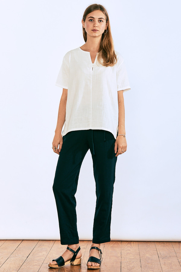 wrk-shp Droplet Top White wrk-shp Droplet Top White