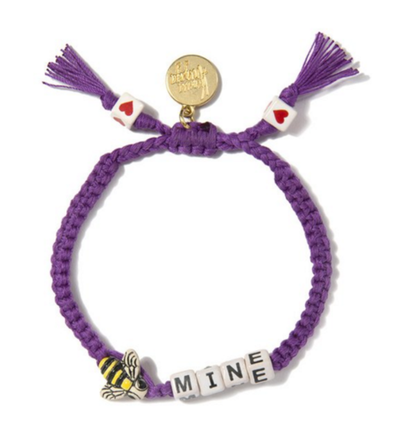 Venessa Arizaga Bee Mine Bracelet in Purple Venessa Arizaga Bee Mine Bracelet in Purple