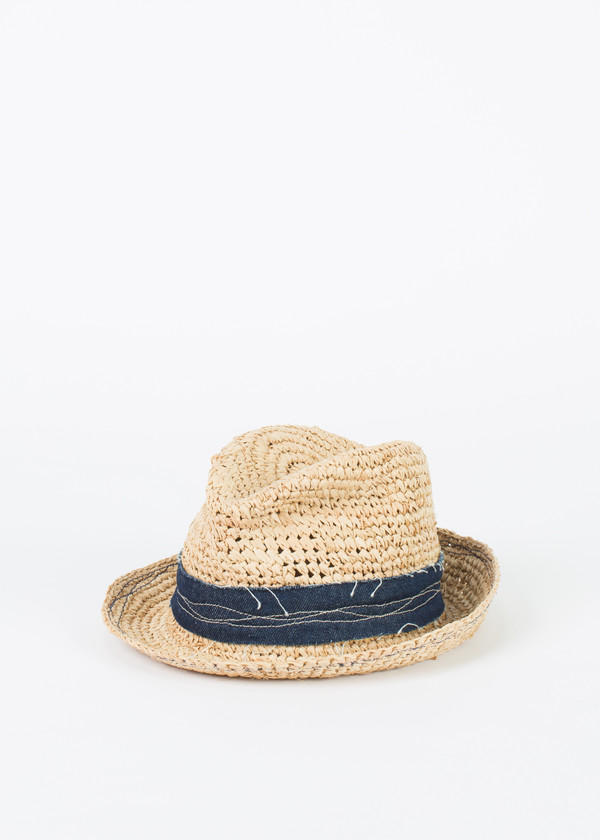 Lola Denim Tarboush Hat Lola Denim Tarboush Hat