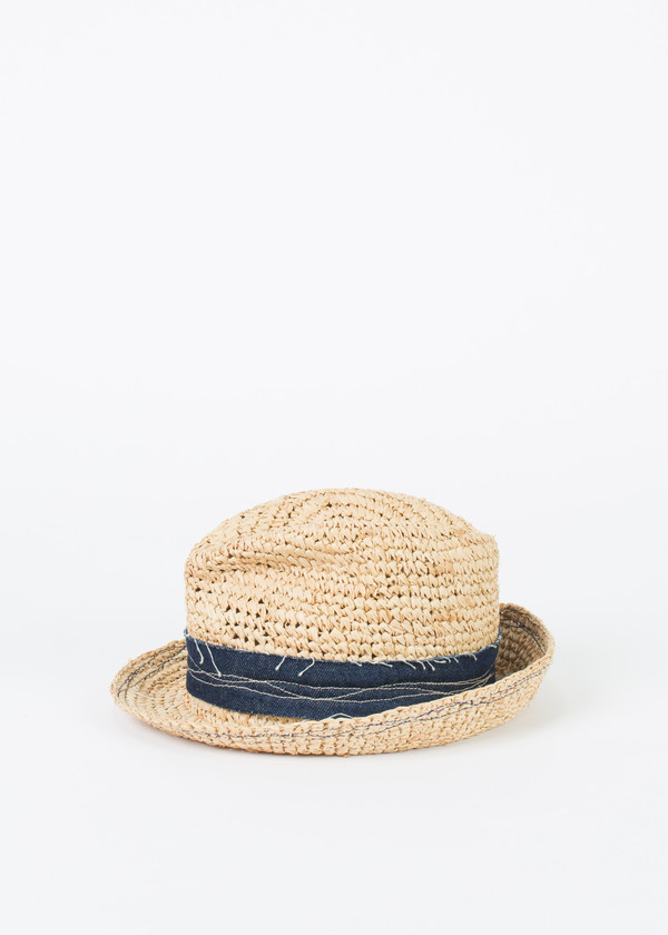 Lola Denim Tarboush Hat Lola Denim Tarboush Hat