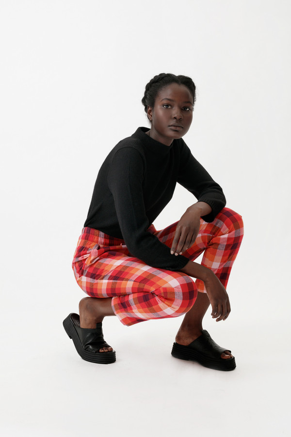 Osei-Duro Kpong Trouser in Madras Osei-Duro Kpong Trouser in Madras