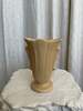 VINTAGE Ri-Ri-Ku CERAMIC VASE - Tan - Thumbnail 3