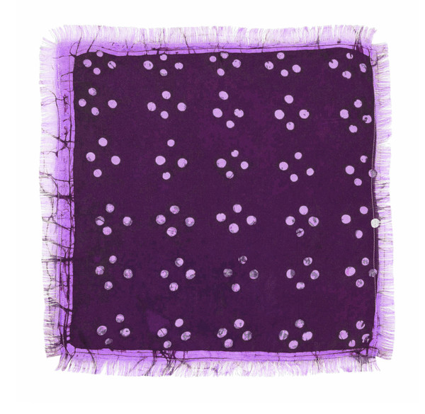 Post-Imperial Cross Dot Pattern Pocket Square Post-Imperial Cross Dot Pattern Pocket Square