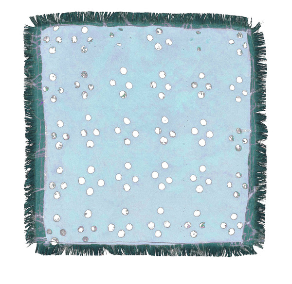 CROSS DOT PATTERN POCKET SQUARE CROSS DOT PATTERN POCKET SQUARE