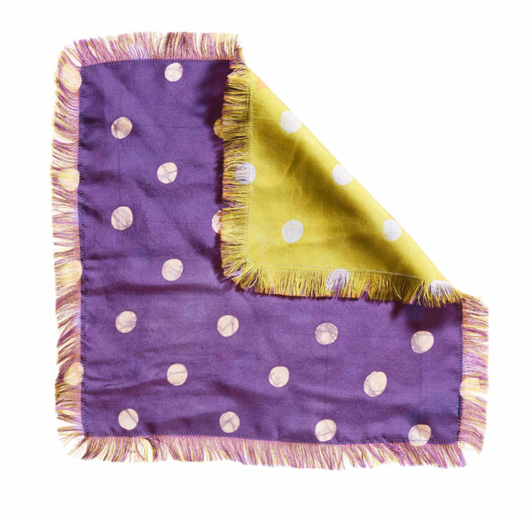 DOUBLE SIDED POLKA DOT POCKET SQUARE DOUBLE SIDED POLKA DOT POCKET SQUARE