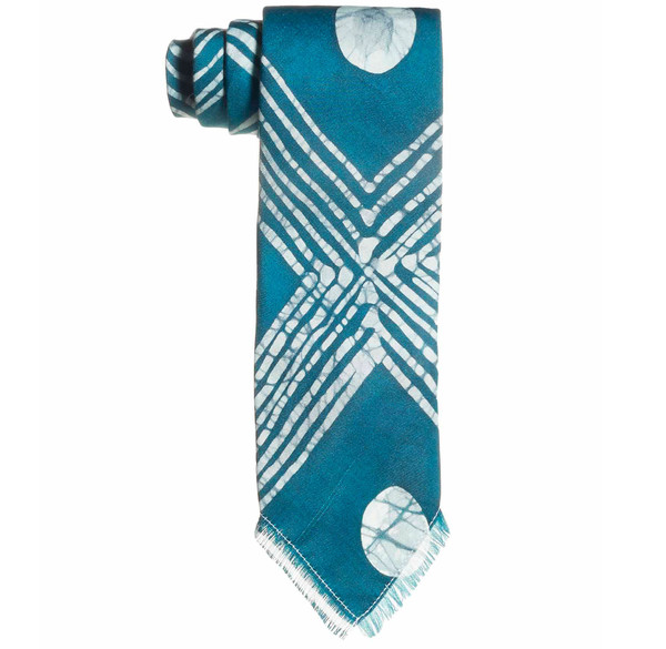 Post-Imperial Family House Pattern Tie Post-Imperial Family House Pattern Tie