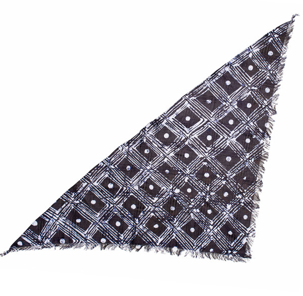 FAMILY HOUSE PATTERN TRI-SCARF FAMILY HOUSE PATTERN TRI-SCARF