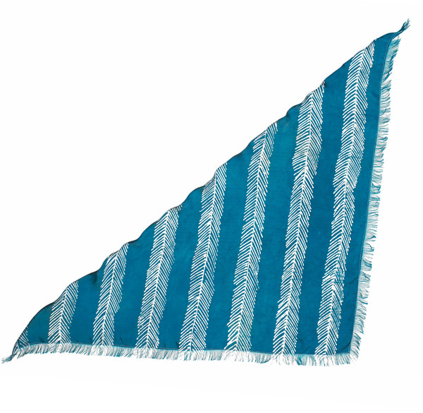 FISHBONE STRIPED TRI-SCARF FISHBONE STRIPED TRI-SCARF