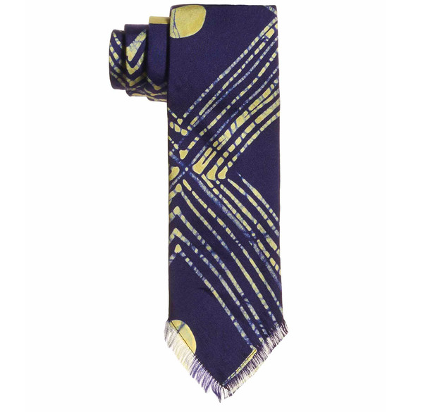 Post-Imperial Mega Family House Pattern Tie Post-Imperial Mega Family House Pattern Tie