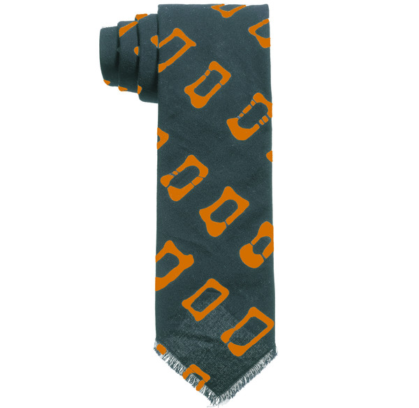 Post-Imperial Rectangular Pattern Tie Post-Imperial Rectangular Pattern Tie