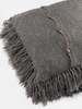 Erica Tanov Baby Alpaca Shag Pillow - Grey - Thumbnail 3