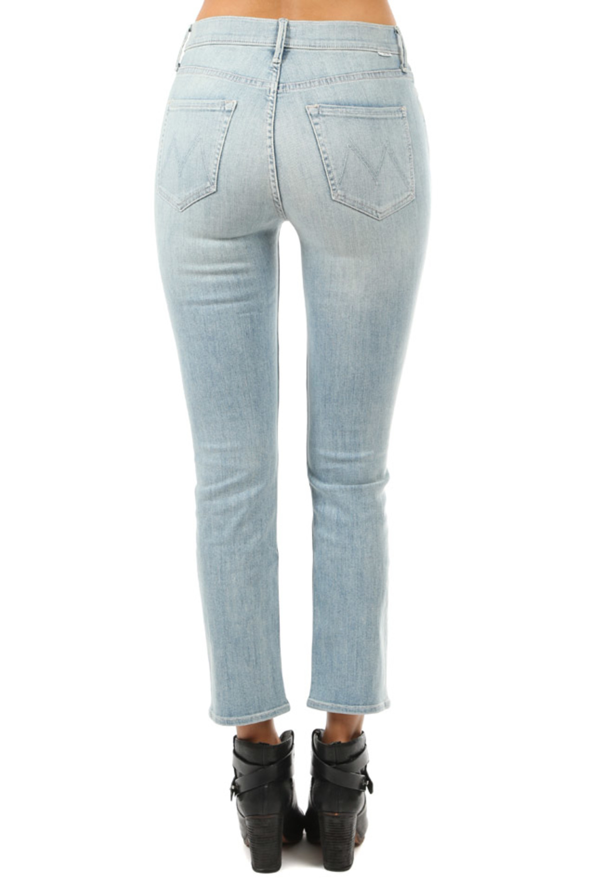 Mother Denim The Lace Up Dazzler Jeans - Tinge | Garmentory