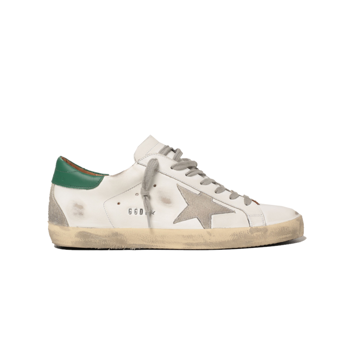 Golden Goose Super-Star Leather Upper and Heel Suede Star