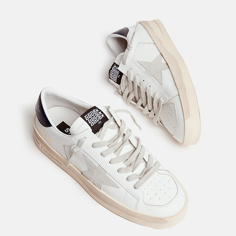 スニーカー STARDAN SNEAKERS Golden Goose Stardan Leather Suede Star sneaker - White