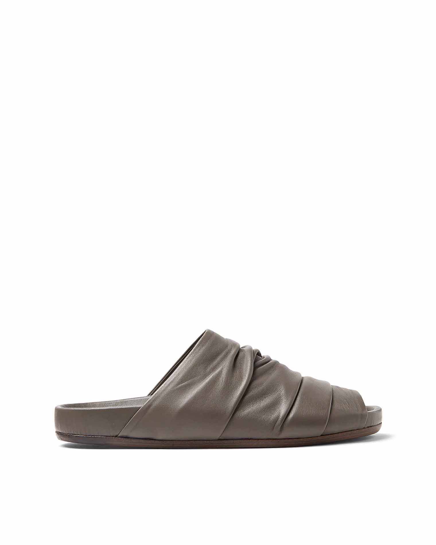 Rick Owens Granola Sandals - Brown | Garmentory display picture 3