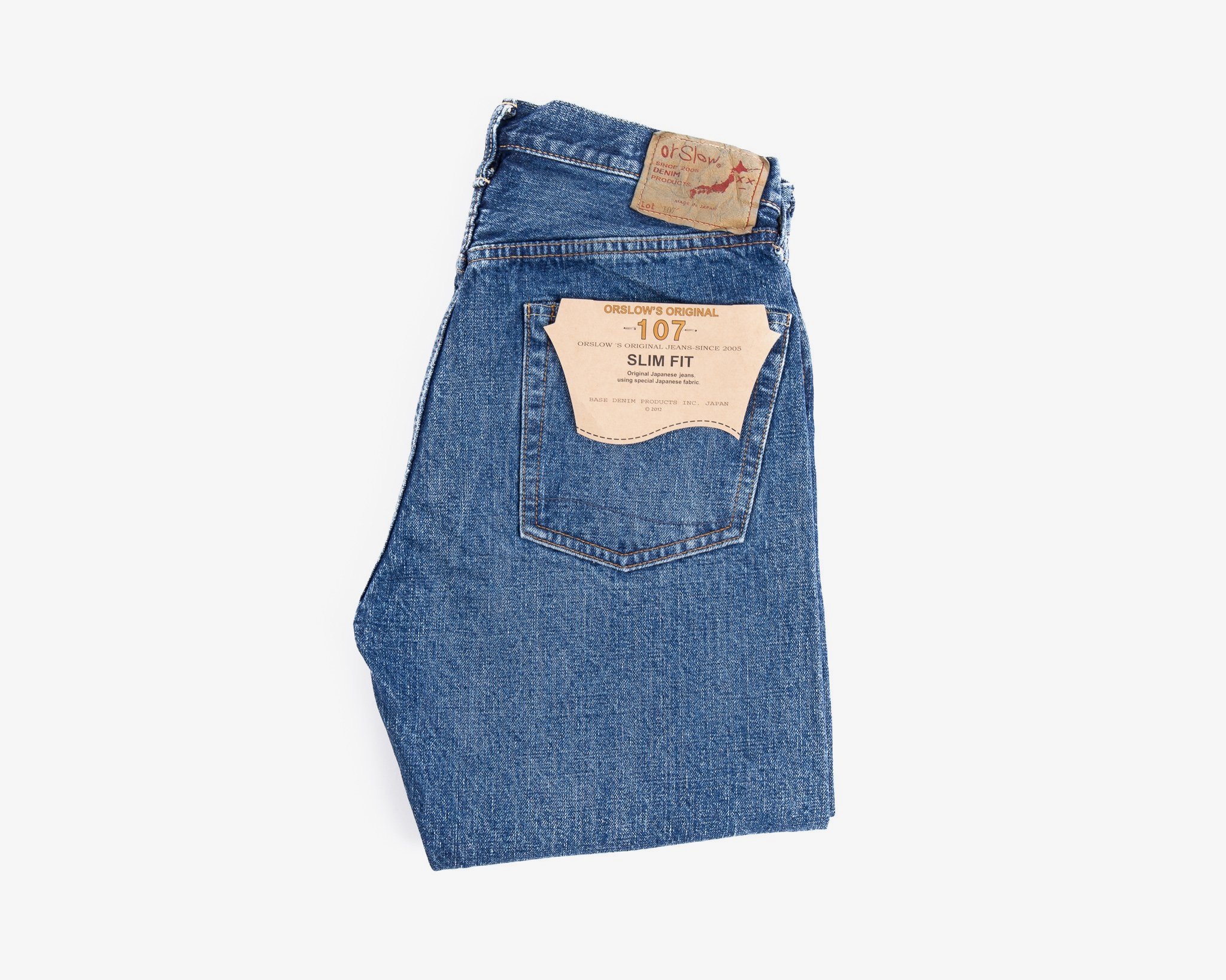 Orslow 107 'Ivy Fit DENIM - 2 Year Wash | Garmentory