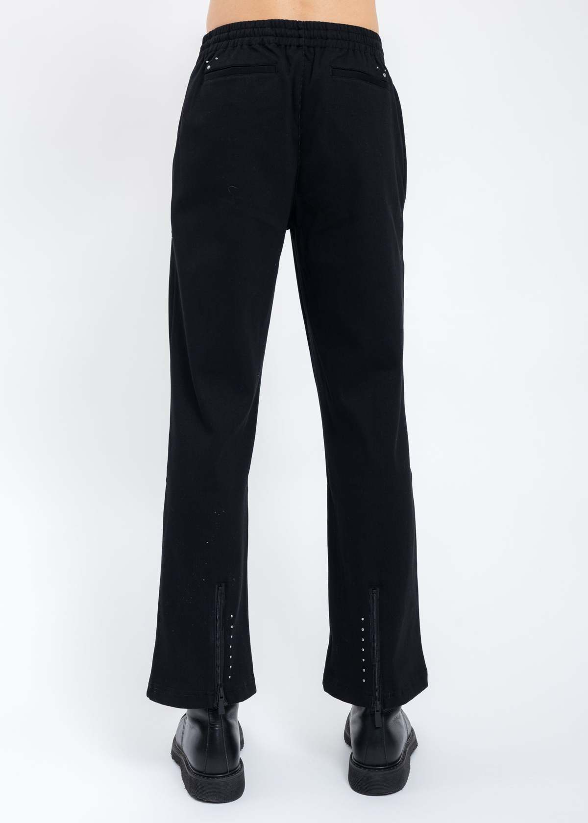 C2H4 Asteroid Rivet Zippered Sweatpants - black - Image 4 of 8