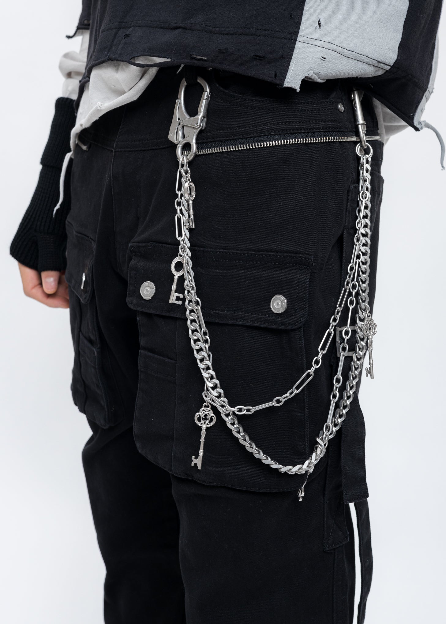 C2H4 Combined Chain - Silver Multi | Garmentory