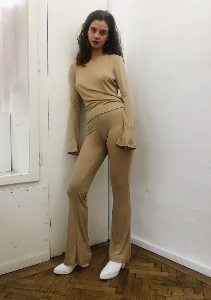 RENDL Flared longsleeve top