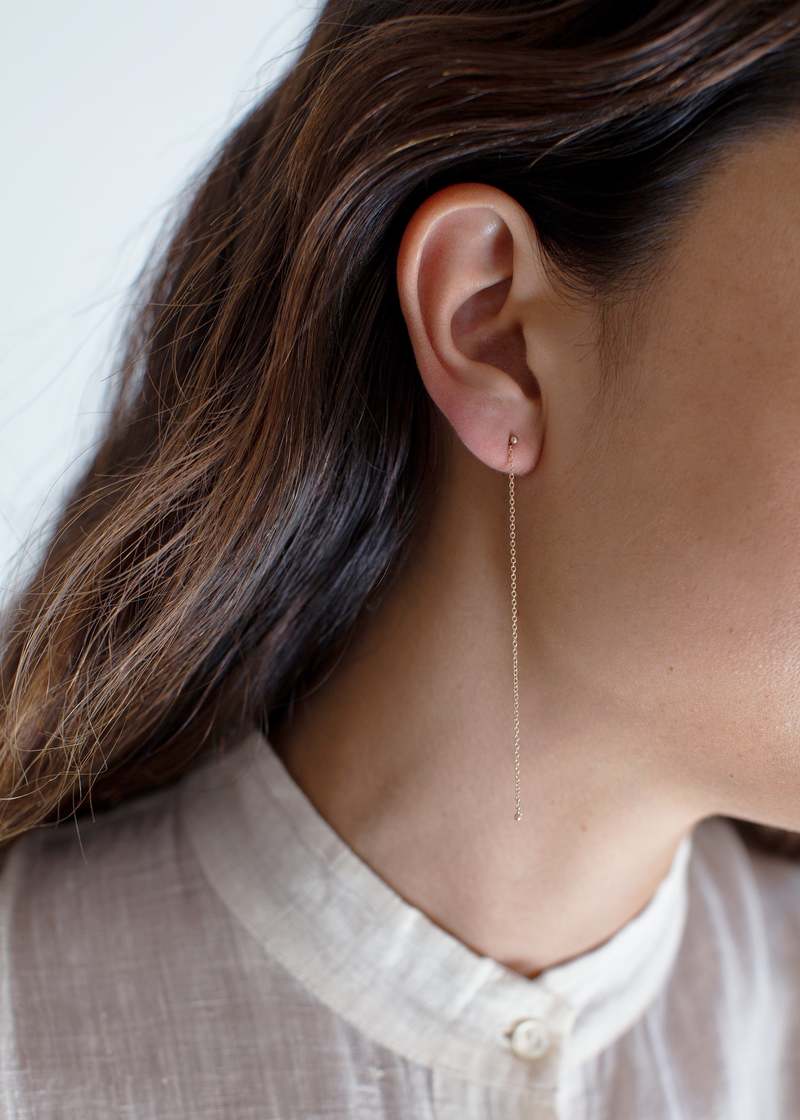 Long Staple Earring