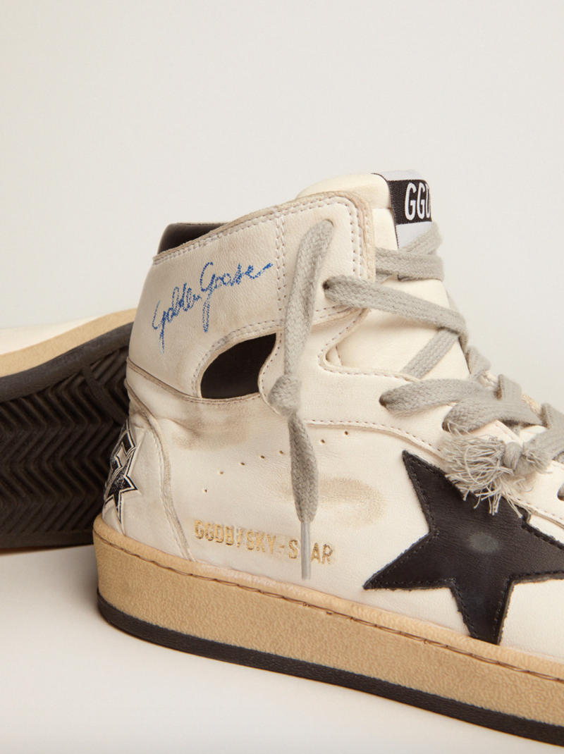 Golden Goose Sky Star sneakers - White/Black | Garmentory Golden Goose Sky Star sneakers - White/Black | Garmentory