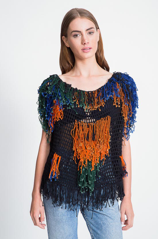 Osei-Duro Prampram Crochet Top Osei-Duro Prampram Crochet Top