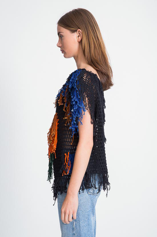 Osei-Duro Prampram Crochet Top Osei-Duro Prampram Crochet Top