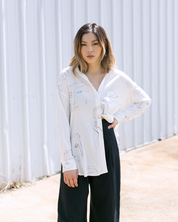 Paloma Wool Leandra Loose fit shirtシャツ Paloma Wool / パロマウール | Leandra Loose Fit Shirt アート