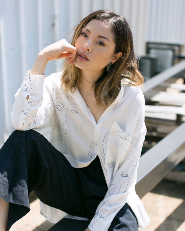 Paloma Wool Leandra Faces Shirt | Garmentory