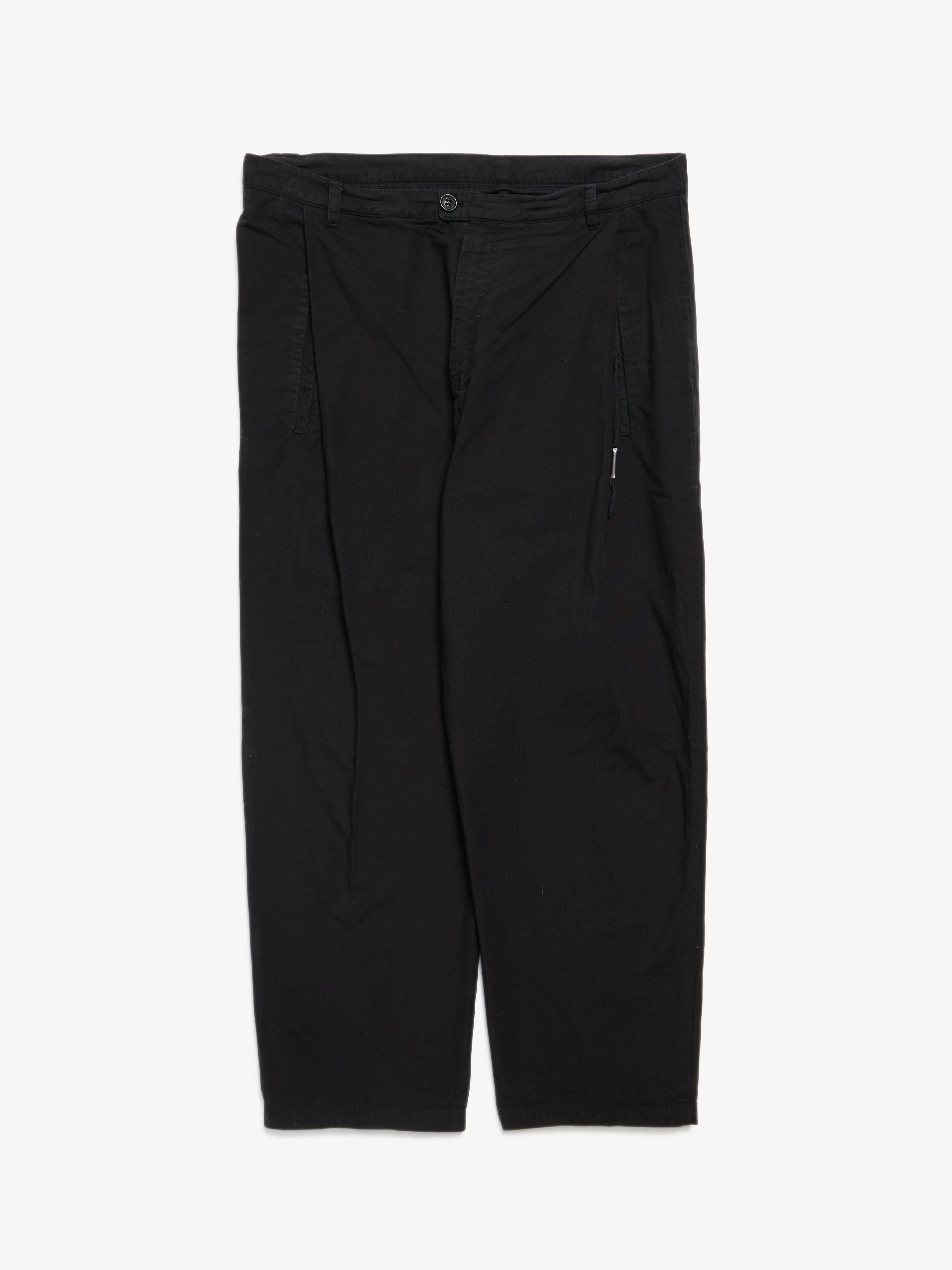 パンツ SILENT by Damir Doma Paper Rain Pants Damir-Doma-M-Black-Zip-Cotton-
