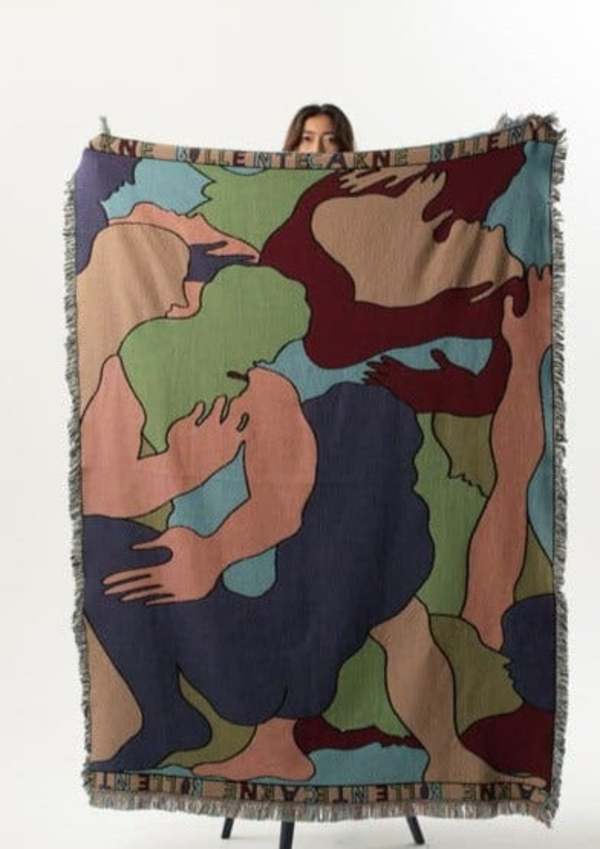 Carne Bollente Blanquette de Beaux Blanket - multi | Garmentory