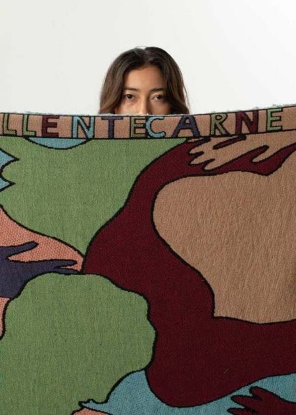 Carne Bollente Blanquette de Beaux Blanket - multi | Garmentory