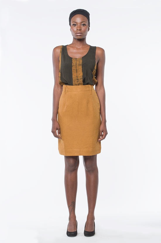 Osei-Duro Graphis Pencil Skirt Osei-Duro Graphis Pencil Skirt
