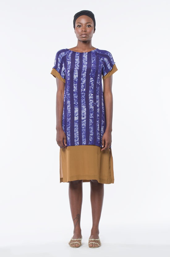 Osei-Duro Duo Linter Dress Osei-Duro Duo Linter Dress