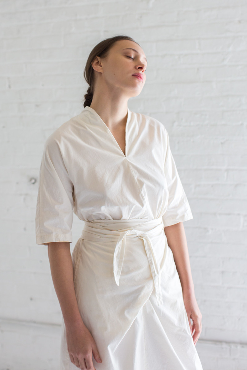 【2025A/W新作★送料無料】 Cosmic Wonder Garmentory | Natural in Dress Wrapped ワンピース