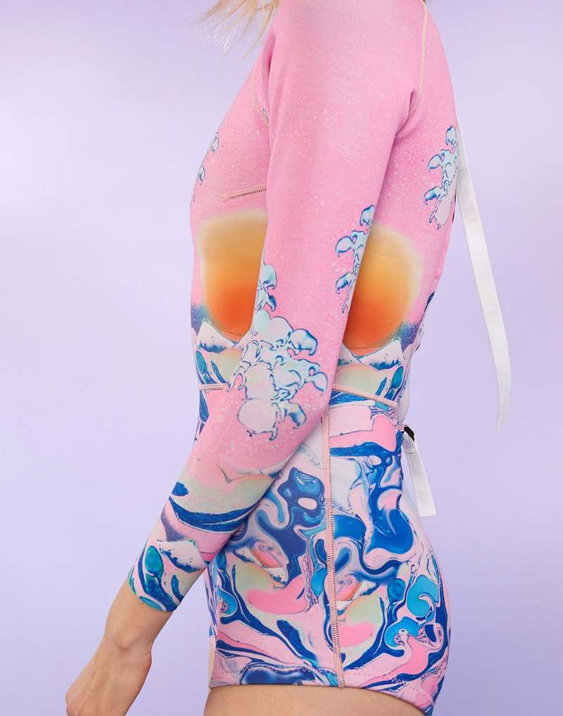 Cynthia Rowley Wave Wetsuit - PNKBL