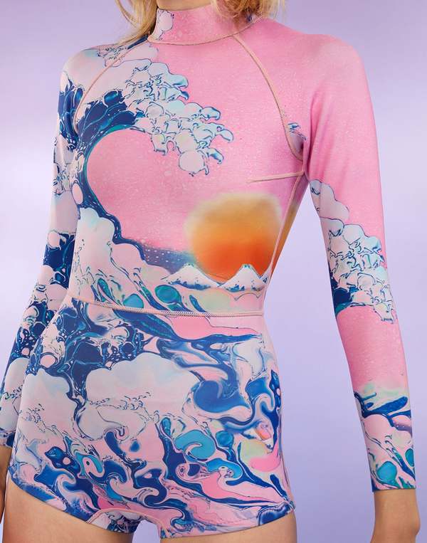 Cynthia Rowley Wave Wetsuit - PNKBL