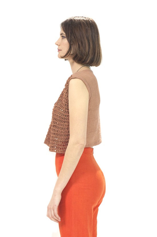 Osei-Duro Plaited Crop Tank Osei-Duro Plaited Crop Tank