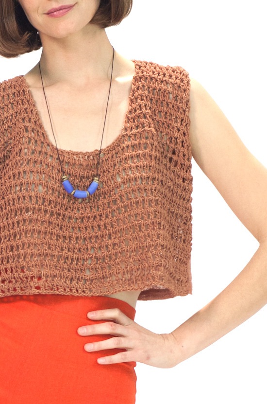 Osei-Duro Plaited Crop Tank Osei-Duro Plaited Crop Tank