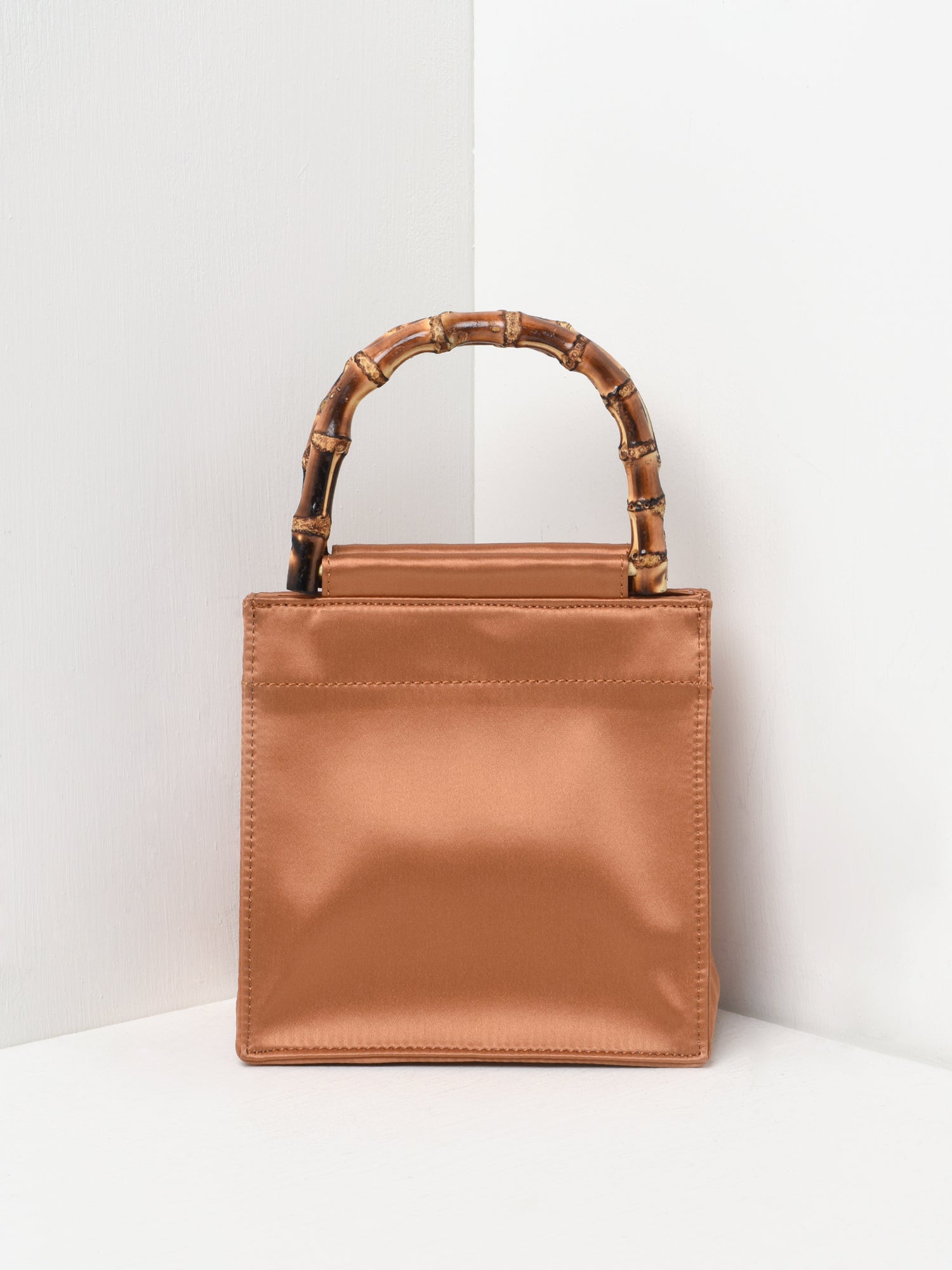 Home Of Hai BAMBOO BAG - Brown | Garmentory