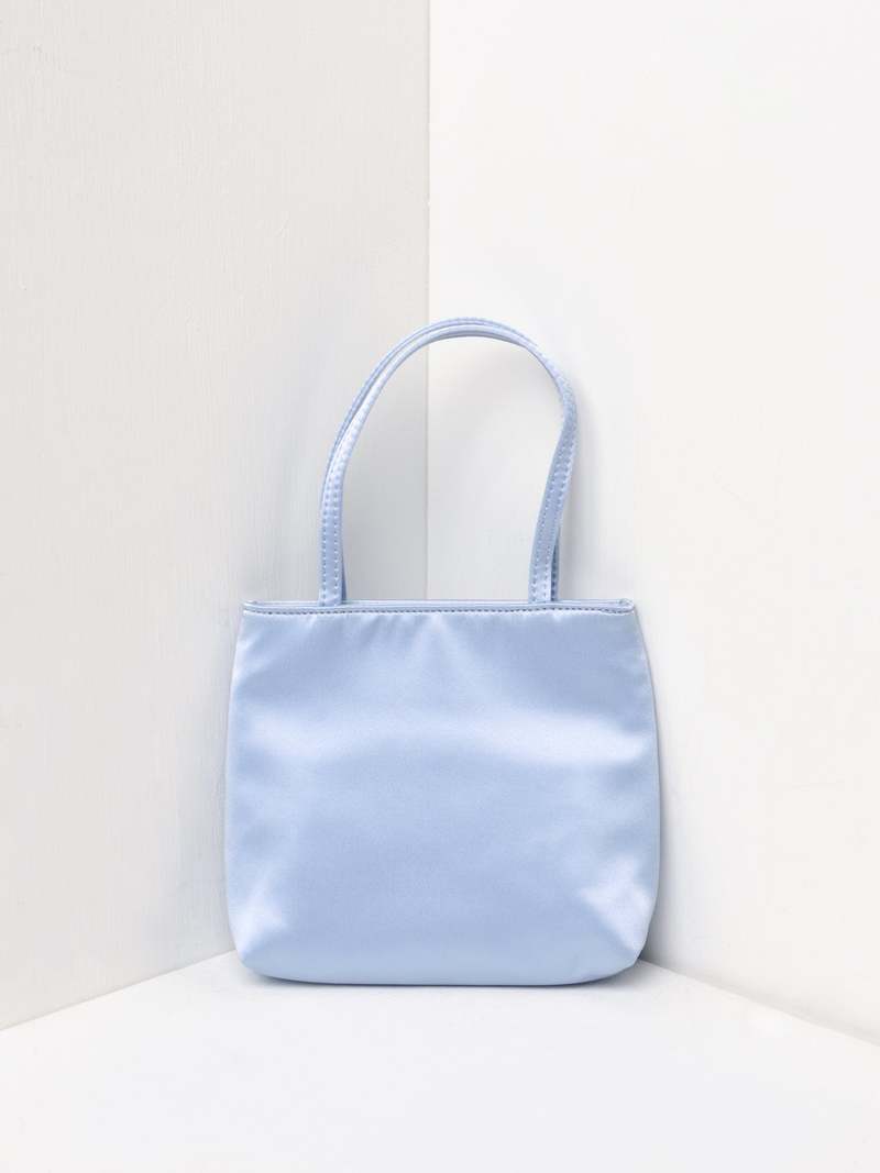 Home Of Hai Little Silk Bag - Light Blue | Garmentory