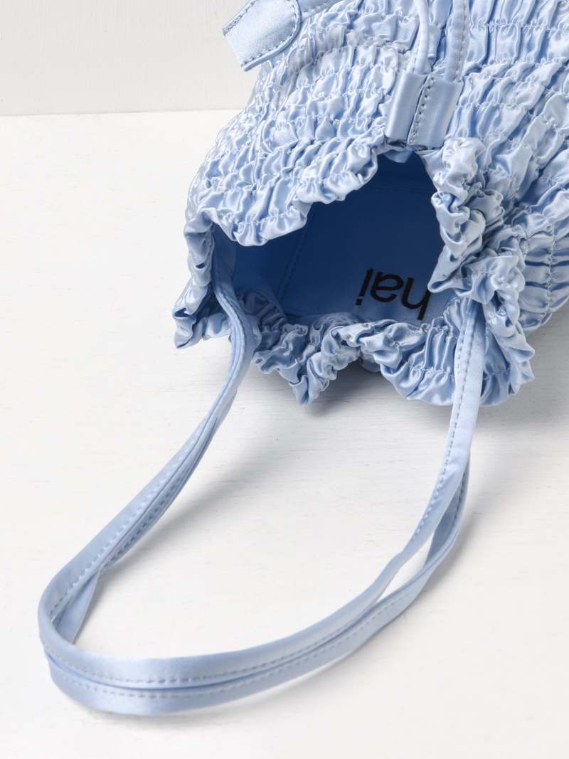 Home Of Hai Puff Gina bag - Blue | Garmentory