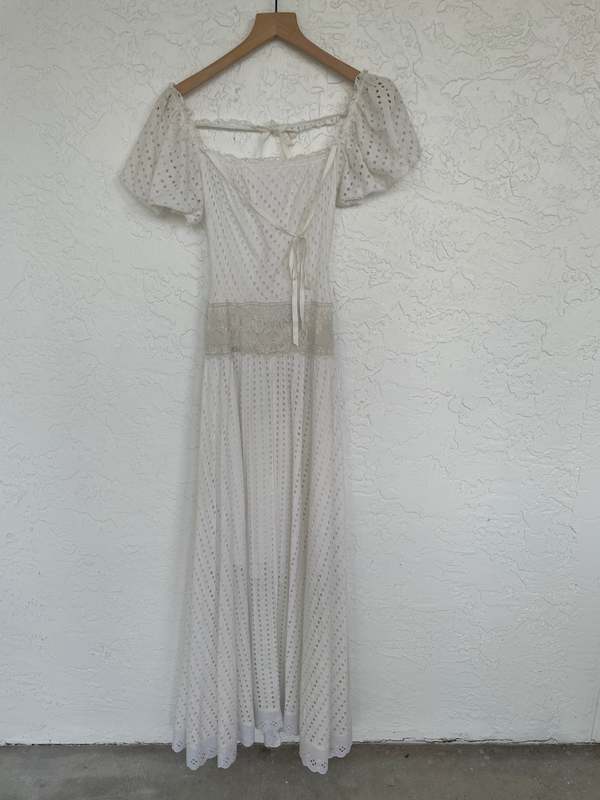 sachin and babi light blue dress 1930s Backless Dress main image 1