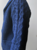 Eleven Six Knits MEN'S SHAWL COLLAR CARDIGAN - NAVY - Thumbnail 4