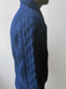 Eleven Six Knits MEN'S SHAWL COLLAR CARDIGAN - NAVY - Thumbnail 5