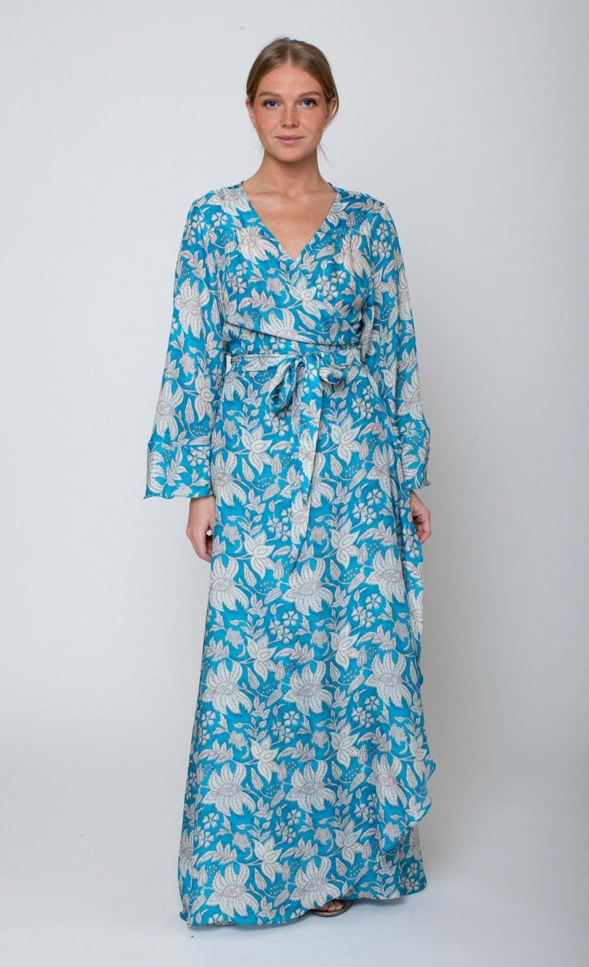 hannah artwear blue dress oceanus dress