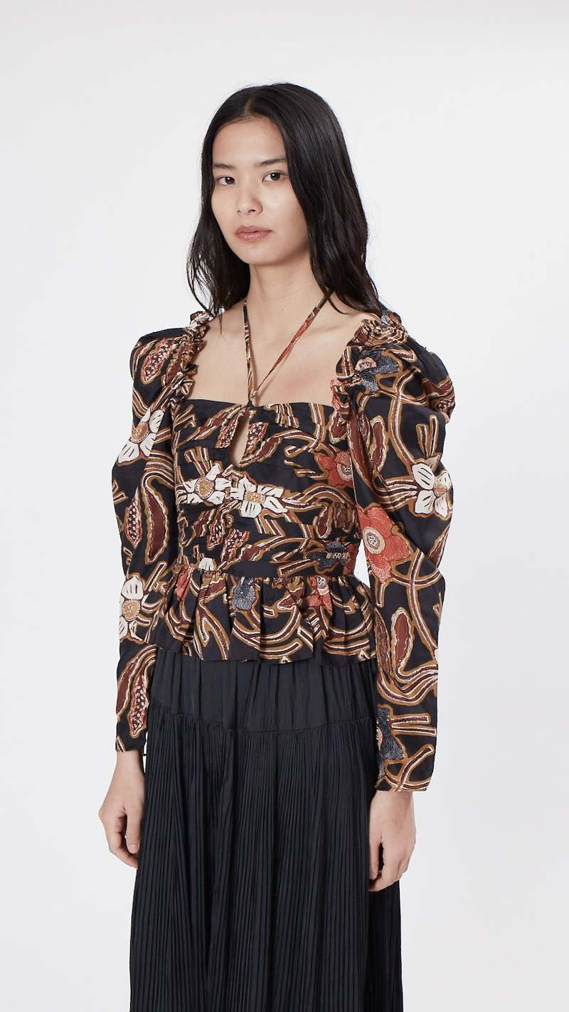 Ulla Johnson Mirelle Blouse - Onyx